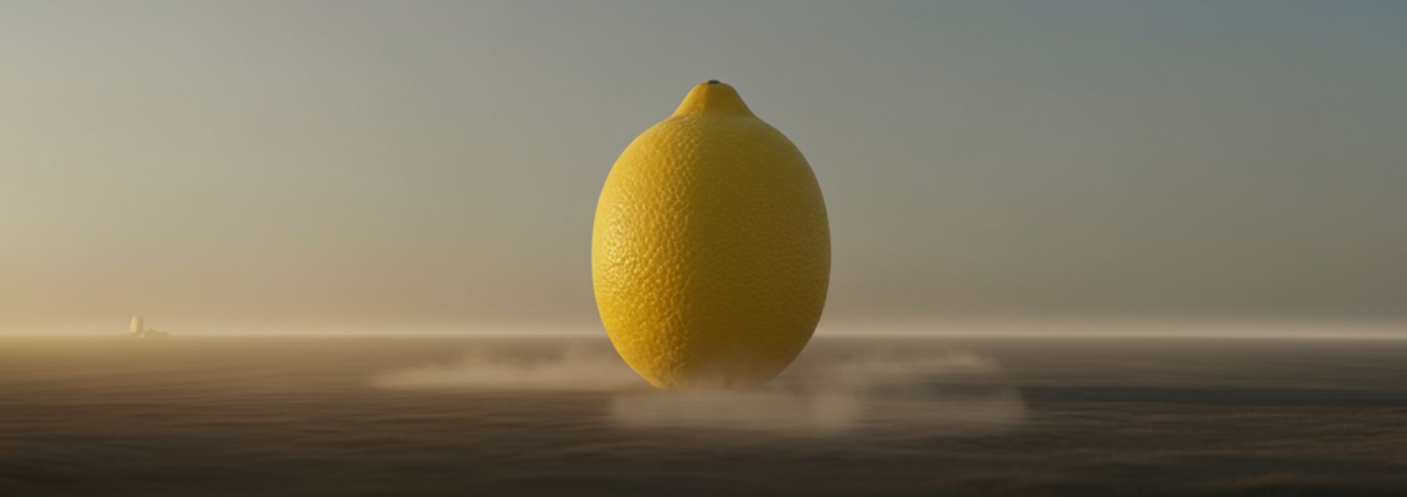 A giant lemon