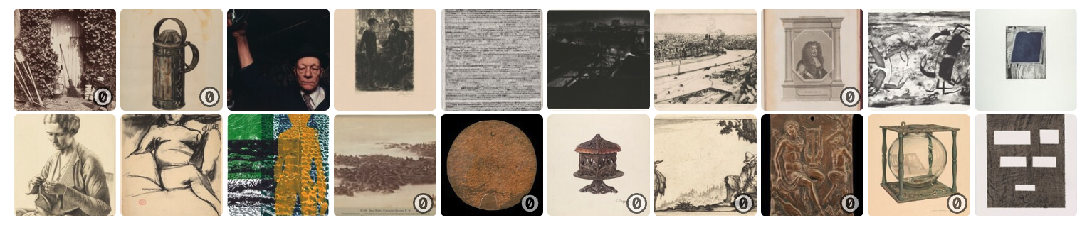 Render of art in a table